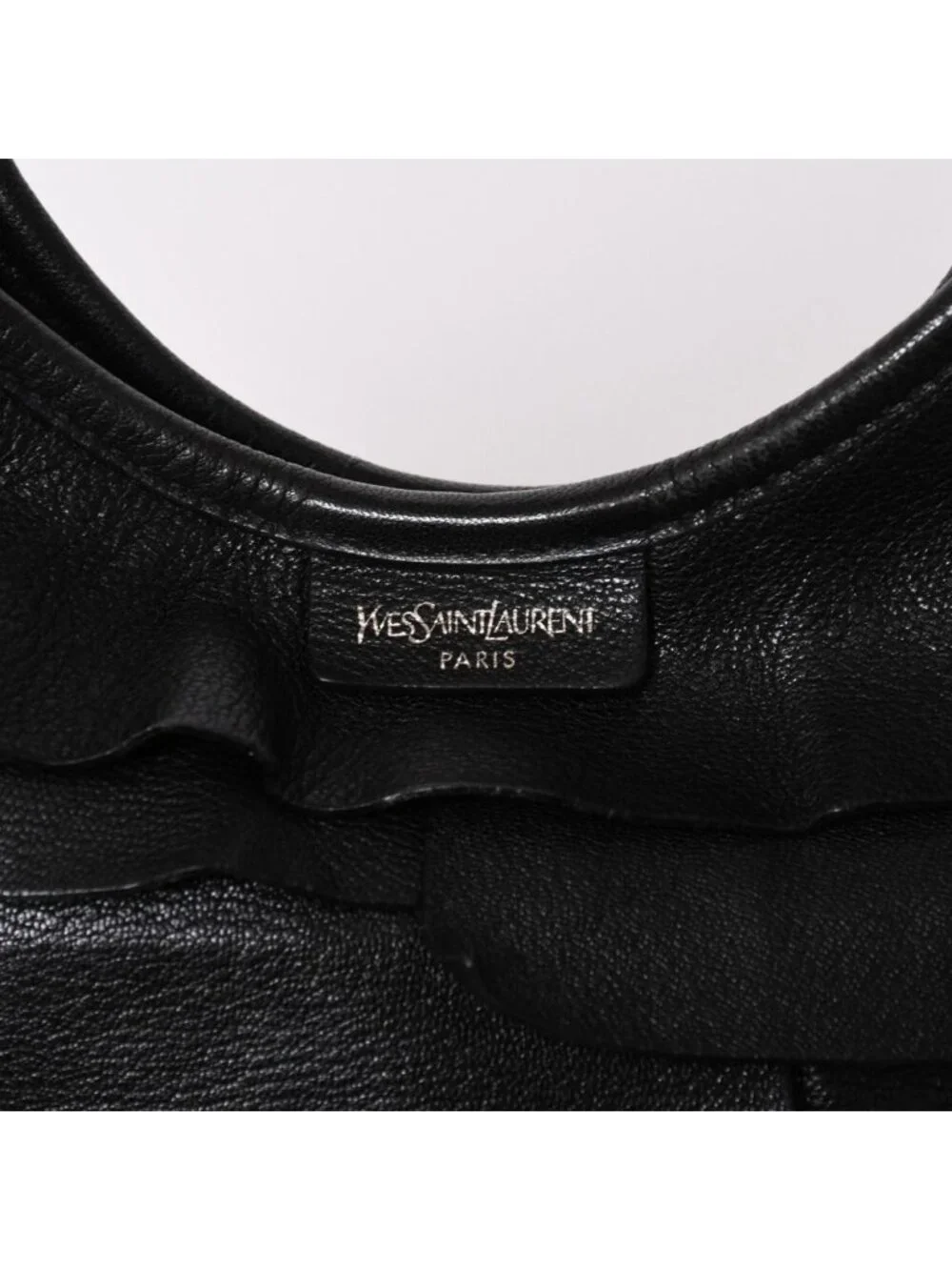 Saint Laurent Mombasa Shoulder Bag Tropez Black